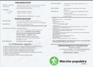 32 ème Marche populaire internationale