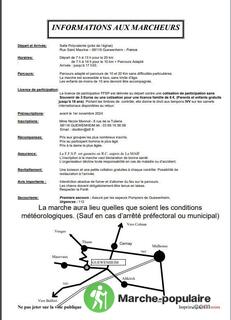 48ème Marche populaire internationale