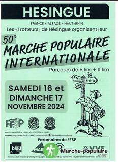 Photo de la marche populaire 50 ème Marche Populaire Internationale