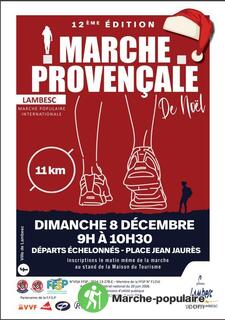 Photo de la marche populaire marche populaire provençale de Noel