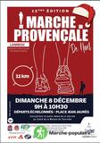 Photo marche populaire provençale de Noel à Lambesc